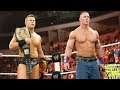 John Cena The Miz Win And Lose The WWE Tag Team Championship Raw Feb 21 2011