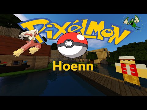 Pixelmon Hoenn Adventure Map(BETA) Ep #2 BLAZIKEN!!! - W/EnZo & Ashton