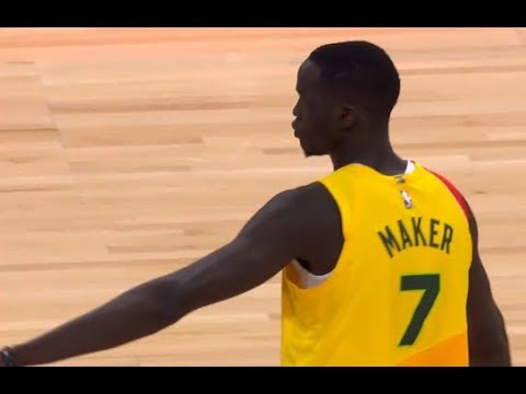 Thon Maker, George Hill Highlights vs Pistons RS19G29 (17.12.18)