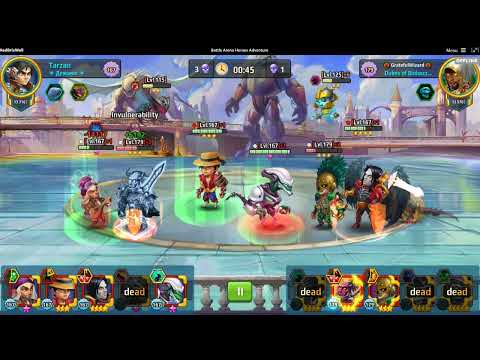 Battle arena heroes adventure (Top 200 again)