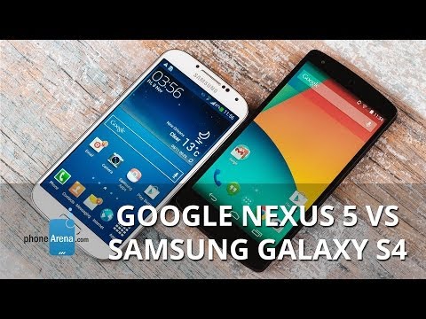 Google Nexus 5 vs Samsung Galaxy S4