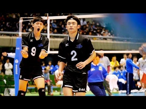 春高バレー2014 (M準決) 星城（愛知） × 東福岡 Final set Video