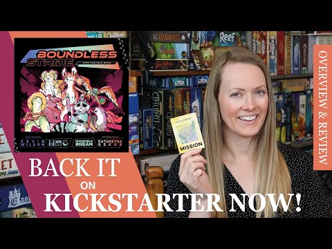 BOUNDLESS STRIDE: INTO THE DENLANDS | Kickstarter Preview and Overview!