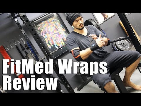 FitMed Wrist Wraps Bench Press & Olympic Lifting Complexes | Review Video