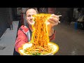 The BEST Noodles In The WORLD Chinese FIRE NOODLE Street Food Tour Of Chongqing EXTREME