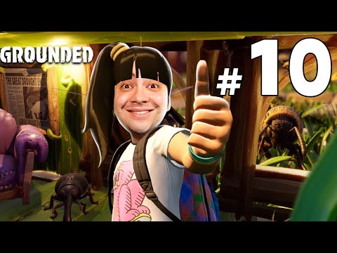 alanzoka jogando Grounded com os amigos - Parte #10