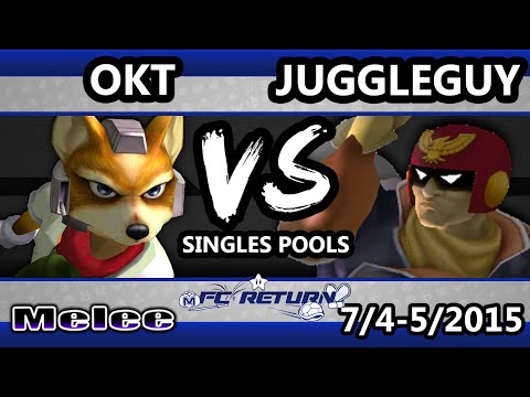 FC return - OKT (Fox) Vs. MIOM | Juggleguy (Captain Falcon) SSBM Pools - Smash Melee