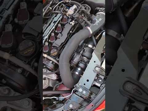 Custom turbo kit on Kurt's Fk8 Type-r w/ glacier black cerakote
