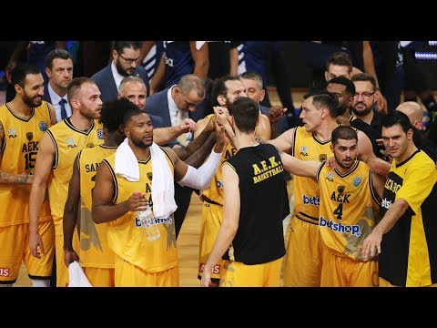AEK vs. EB Pau-Lacq-Orthez (102 - 82) | BasketballCL