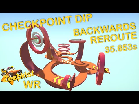 Zeepkist - Checkpoint Dip WR Reroute - 35.653s