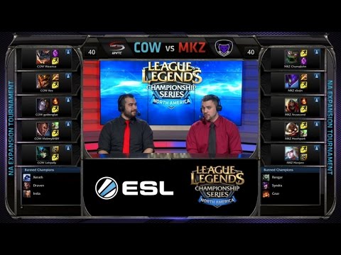 NA LCS Expansion COW vs MKZ Game 3 Highlights
