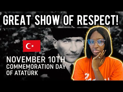 🇹🇷 🔥 Every 10th November, Only in Turkey, Life Stops a moment 🇹🇷 ( REACTION )