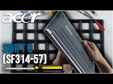 Acer Swift 3 (SF314-57) von Innen - RAM, SSD, Akku, Lüfter wechseln