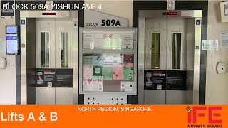 HDB Block 509A Yishun || IFE Elevator