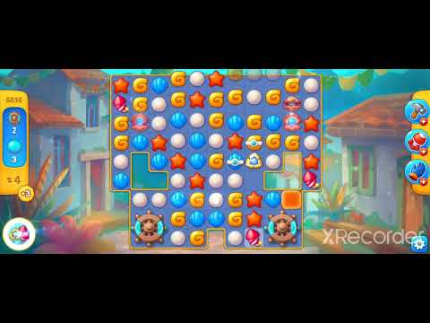 【Fishdom】ハードレベル#6836　hard level