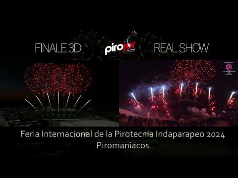 DISEÑO/REAL - Piromusical Feria Internacional de la Pirotecnia Indaparapeo 2024 - Piromaniacos