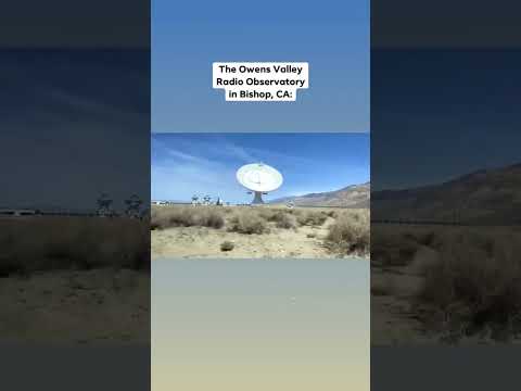 Observatório de Rádio Owens Valley #shorts