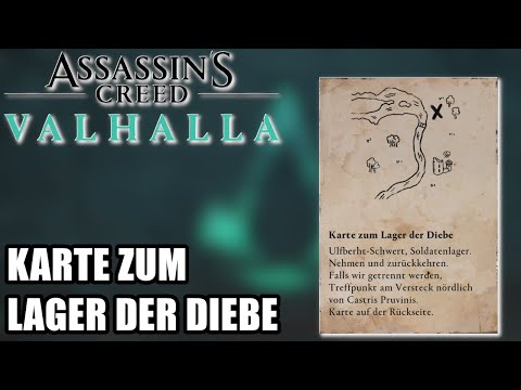 Karte zum Lager der Diebe in Assassins Creed Valhalla