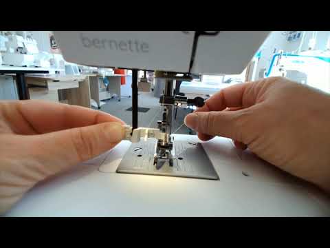 How to use Bernette b35 Needle Theader