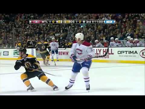 Montreal Canadiens Vs Boston Bruins Game - 01/12/2012