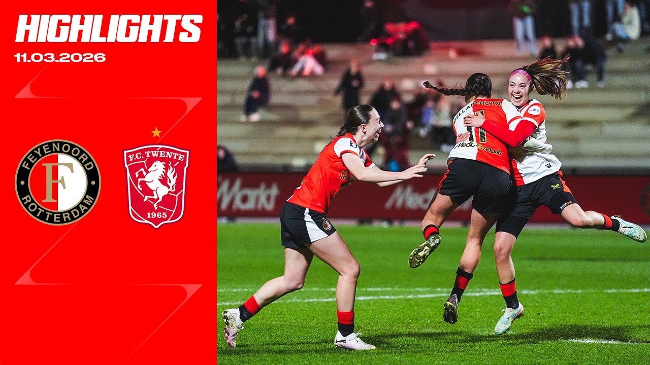 Highlights | Feyenoord V1 - FC Twente | Eurojackpot Vrouwen Eredivisie 2025-2026