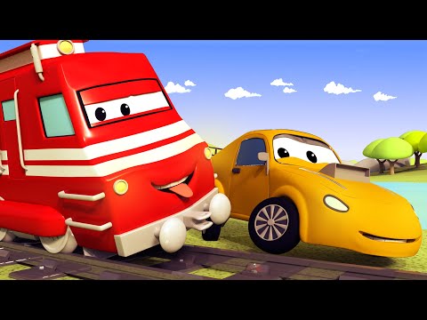 Vlak Troy Sezona 🚄   Policijski Auto Matt je Prebolestan da Uhvati JureĆi Auto!