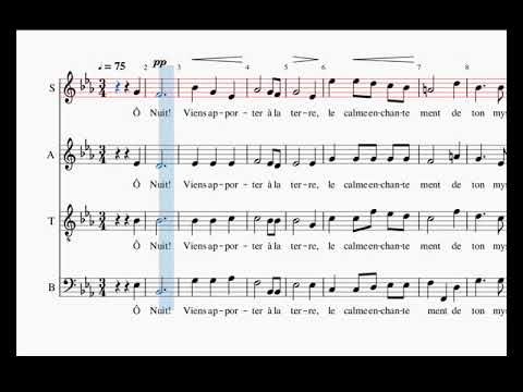 Hymne à la Nuit, soprano, Jean-Philippe Rameau