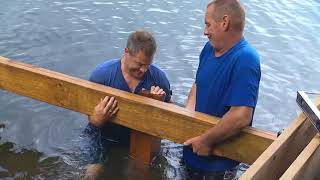 Building a Shoreline Deck