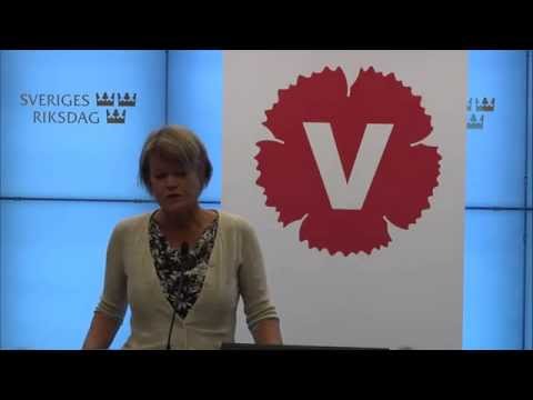 Pressträff Ulla Andersson