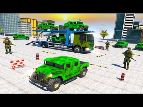 Army Vehicles Truck Driving - Cargo Transporter Car Simulator 4x4 ~ Android Games