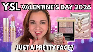 NEW YSL Sparkling Lust Couture Mini Clutch and Candy Glow Lip Balm YSL Valentine's Day 2026 Review!