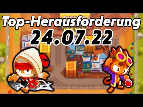 Top-Herausforderung 24.07.2022 - Schrottplatz [#BloonsTD6]