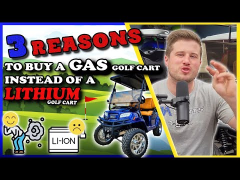 3 Reasons Why Gas Golf Carts Are Better Than Lithium Ion Golf Carts!