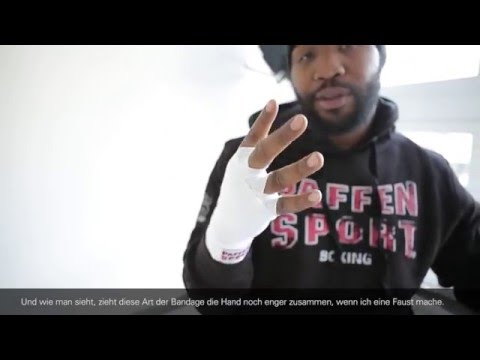 Boxbandagen richtig wickeln / binden | #1 | Professionell