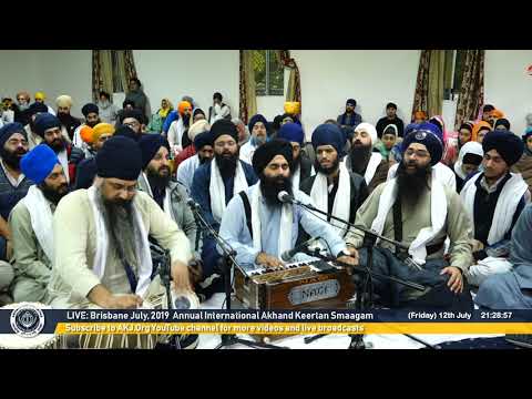 029 Brisbane July 2019 Friday Evening - Bhai Parminder Singh Jee Jalandhar