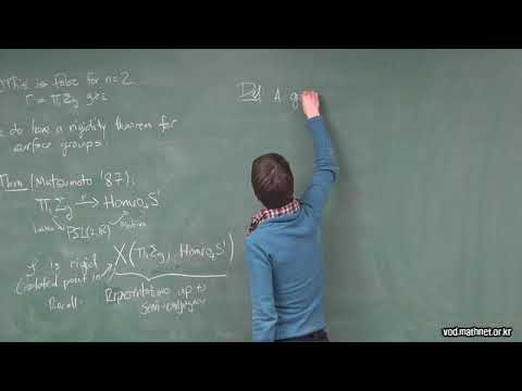 Kathryn Mann  (Brown University) / Group actions in low dimensions - Part 3-1 / 2018-12-11