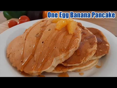 One Egg Banana Pancake | Masustansyang Merienda