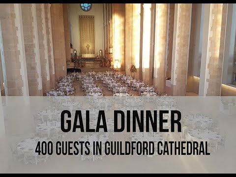 400 person Gala dinner