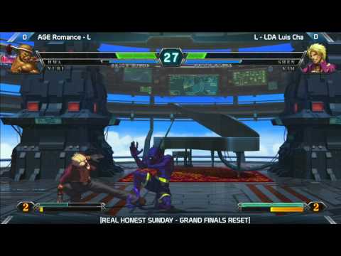 KOFXIII: AGE Romance vs LDA Luis Cha - Grand Finals - Real Honest Sunday 6.3