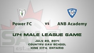 preview picture of video 'SAAC U14 Male Match Highlights: Power FC vs ANB Academy'
