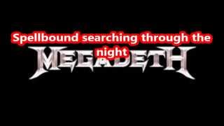 Megadeth - She-Wolf (lyrics)