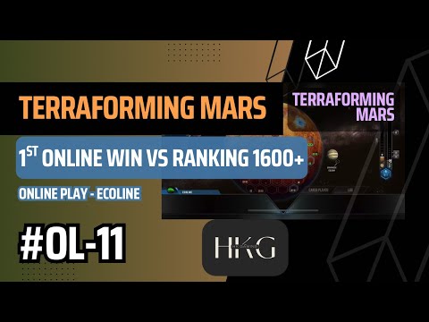 Terraforming Mars iOS | Online 1st Win Vs ranking 1600+ | Playthrough | Apple Store | No Commentary - YouTube