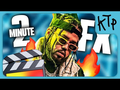 2 MINUTE FX | GLOWING Cyberpunk Look in Final Cut Pro X (No Plugins)