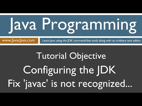 Learn Java Programming Configuring The Java Development Kit Jdk Windows 10