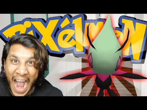 I CAUGHT AN ALIEN CELEBI IN PIXELMON SERVER !...