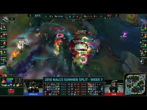 Team Envy vs Apex Highlights, Game 2 NA LCS Week 7 Day 3 Summer 2016   NV vs APX G2 1