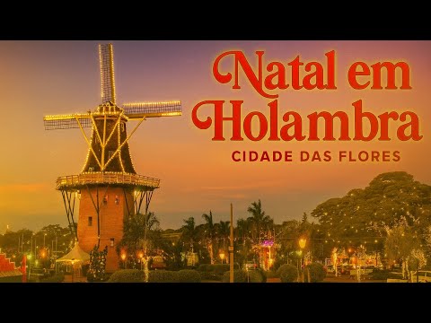 Fomos no natal mais bonito de São Paulo | Holambra, a cidade das flores