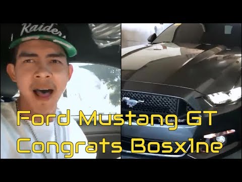 Mark Maglasan(Bosx1ne) Finally Got his FORD MUSTANG GT 5.0
