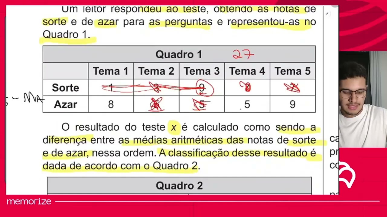 Resolução em Vídeo — Questão 153 ENEM 2018 PPL