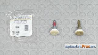 How To: Whirlpool/KitchenAid/Maytag Leveling Foot WP8181636